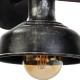 Kinkiet FARO BLACK / WOOD 1xE27 60W