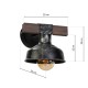 Kinkiet FARO BLACK / WOOD 1xE27 60W