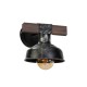 Kinkiet FARO BLACK / WOOD 1xE27 60W