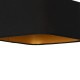 Lampa podsufitowa NAPOLI BLACK/GOLD 1xE27