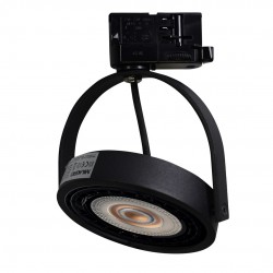 LUGAR BLACK track light 1xAR111 GU10 - 3 Circuit