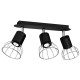 Lampa Sufitowa DANTE BLACK/SILVER 3xGU10