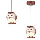 LAMPA WISZĄCA OWL 1XE14 LED