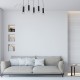Lampa Wisząca DANTE BLACK/SILVER 5xGU10