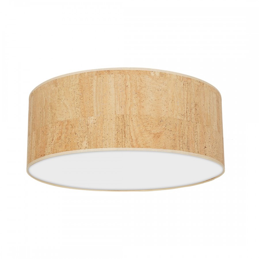 Lampa sufitowa CORK White/Cork 3xE27