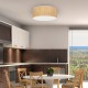 Lampa sufitowa CORK White/Cork 3xE27