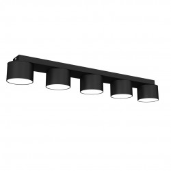 Lampa sufitowa DIXIE Black  5xGX53