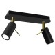 Lampa sufitowa PRESTON GOLD/BLACK 2x mini GU10