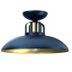 Lampa sufitowa FELIX NAVY BLUE/GOLD 1xE27