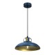 Lampa wisząca FELIX NAVY BLUE/GOLD 1xE27