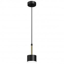 Lampa wisząca ARENA BLACK/GOLD 1xGX53