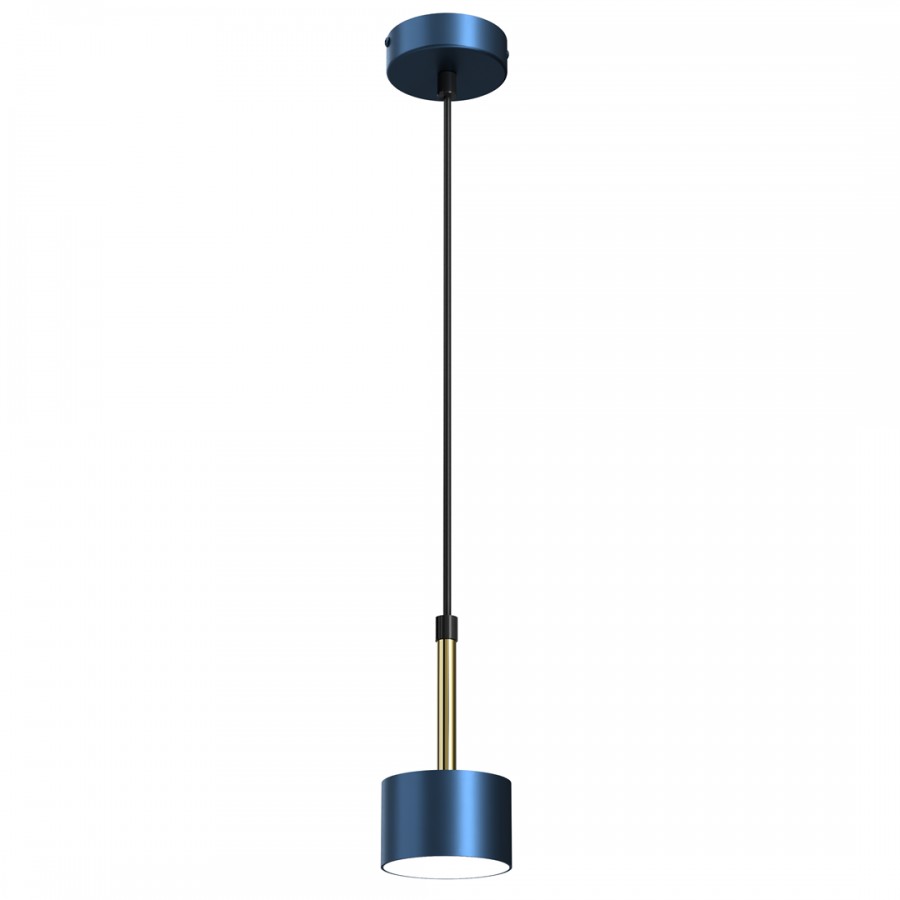 Lampa wisząca ARENA BLUE/GOLD 1xGX53