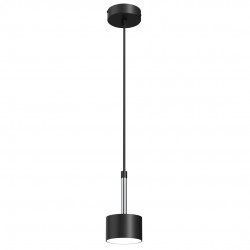 Lampa wisząca ARENA BLACK/SILVER 1xGX53