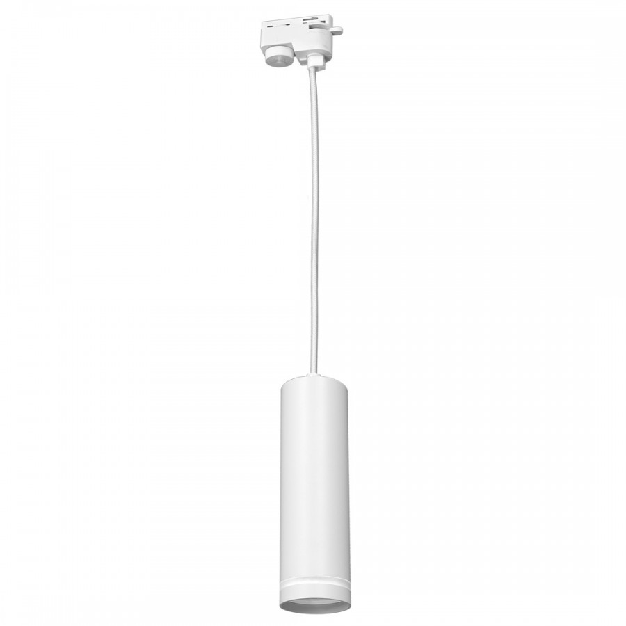 Pipe Ring Track Pendant Light White 1xGU10