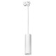 Pipe Track Pendant Light White 1xGU10