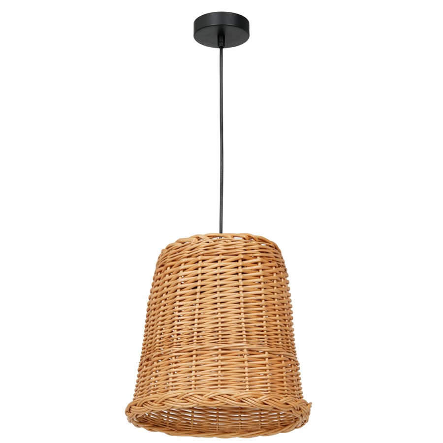 Lampa wisząca VIMINI NATURAL WOOD 1xE27