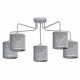 Lampa sufitowa LOUISE GREY 5xE27