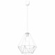 Lampa wisząca BASKET WHITE 1xE27