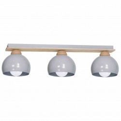 Lampa sufitowa DAMA GRAY 3xE27