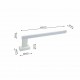 Kinkiet SHINE WHITE 11W LED