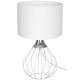 Lampa stołowa KANE WHITE 1xE27