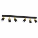 Lampa sufitowa JOKER BLACK/GOLD 6xGU10