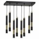 Lampa sufitowa DALLAS GOLD 8xGU10