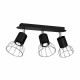 Lampa Sufitowa DANTE BLACK/SILVER 3xGU10