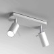 Lampa sufitowa PRESTON WHITE/CHROME 2x mini GU10