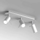 Lampa sufitowa PRESTON WHITE/CHROME 3x mini GU10