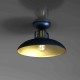 Lampa sufitowa FELIX NAVY BLUE/GOLD 1xE27