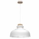 Lampa wisząca ASMUND WHITE1xE27 40cm