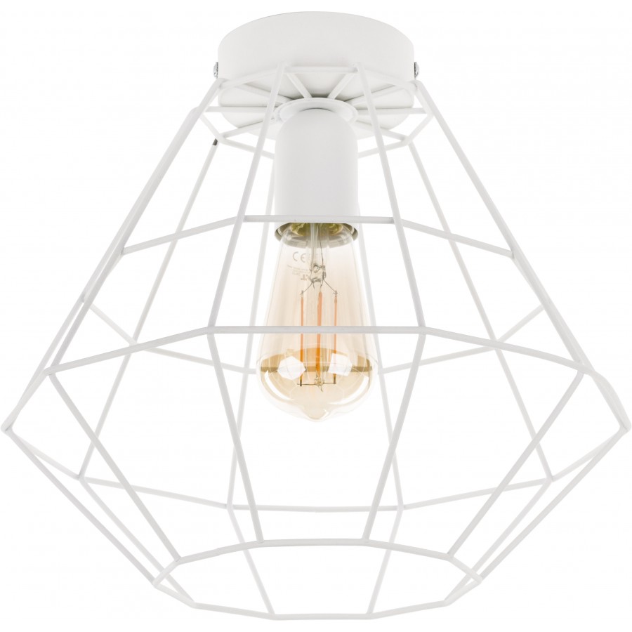 DIAMOND WHITE LAMPA SUFITOWA 1 PŁ D