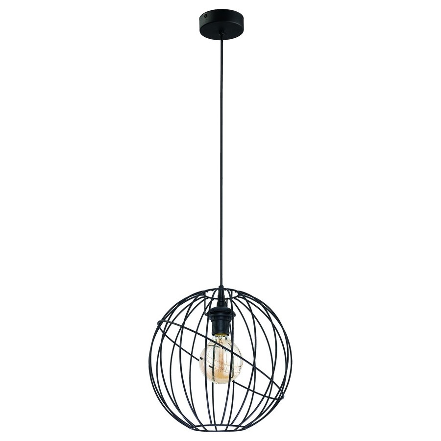 ORBITA BLACK LAMPA WISZĄCA 1 PŁ