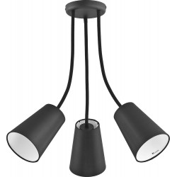 WIRE BLACK LAMPA SUFITOWA 3 PŁ