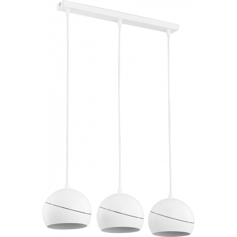 YODA WHITE ORBIT LAMPA WISZĄCA 3 PŁ