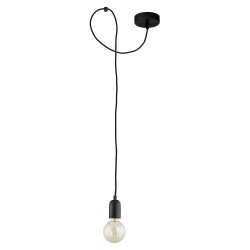 QUALLE BLACK LAMPA WISZĄCA 1 PŁ