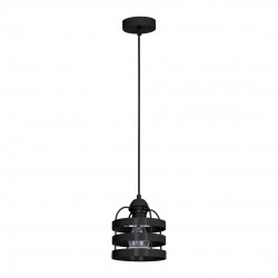 Lampa wisząca LARS BLACK 1xE27