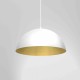 Lampa wisząca BETA WHITE/GOLD 1xE27 45cm