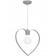 Lampa wisząca AMORE GREY 1xE27