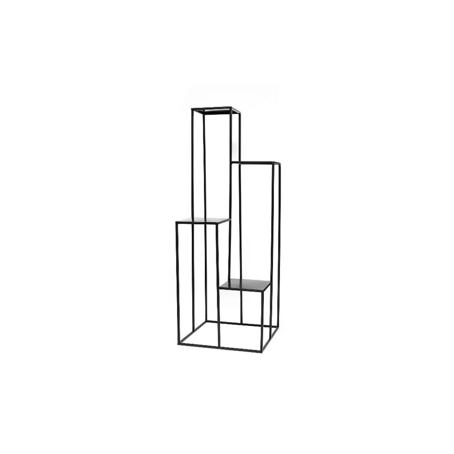 Kwietnik Kaskadowy 40x110cm czarny