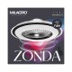 Plafoniera LED ZONDA BLACK 48W z wentylatorem