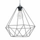 Lampa wisząca BASKET GRAY 1xE27