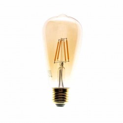 Żarówka Filamentowa LED 6W G80 E27 2700K Amber