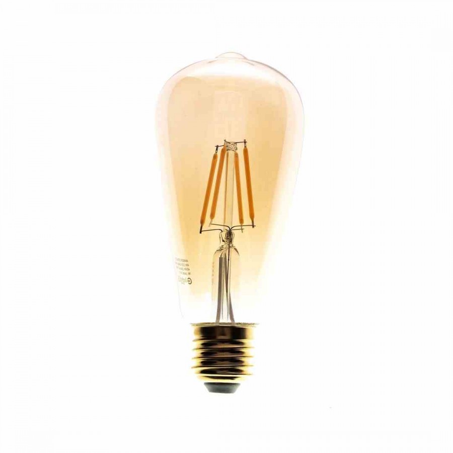 Żarówka Filamentowa LED 6W G80 E27 2700K Amber