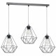 Lampa wisząca BASKET GRAY 3xE27