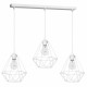 Lampa wisząca BASKET WHITE 3xE27