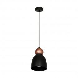 Lampa Wisząca TAURUS BLACK 1xE27