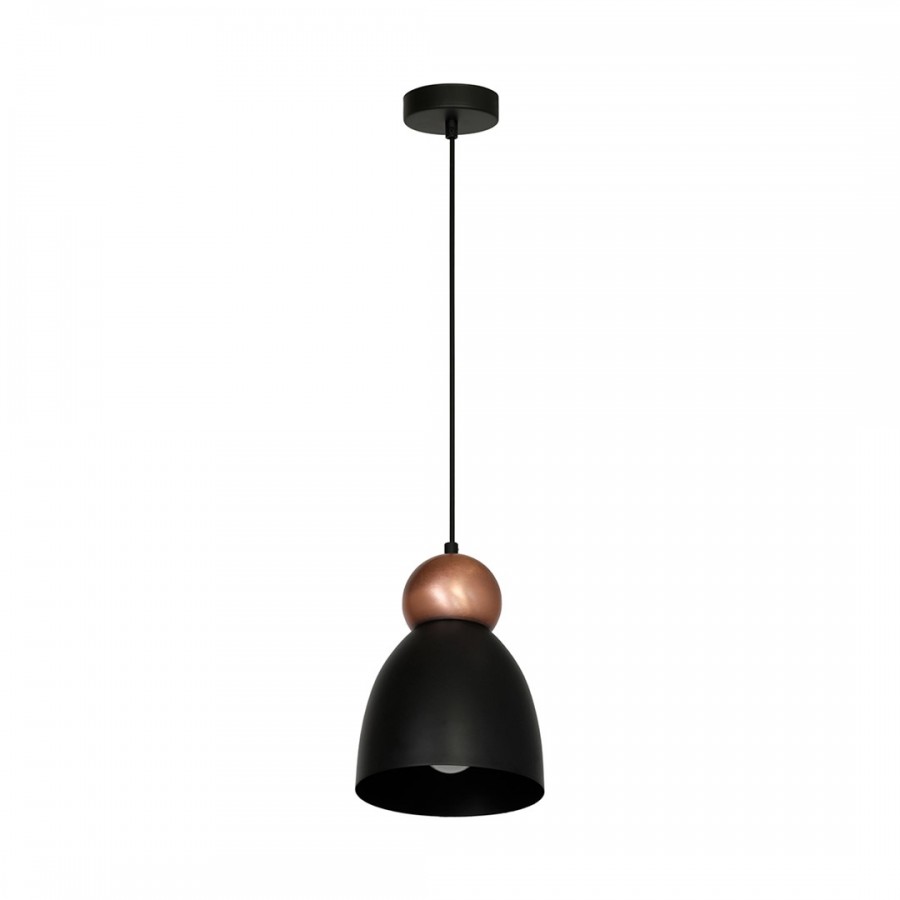 Lampa Wisząca TAURUS BLACK 1xE27