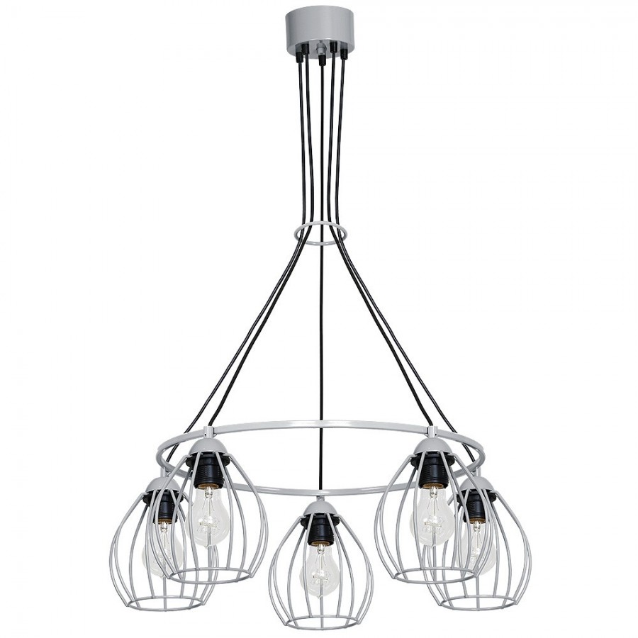 Lampa Wisząca DON GREY 5xE27